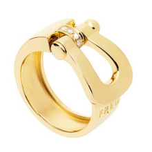 Mode-Schmuck klassisch Edelstahl Stahl Gold Ring