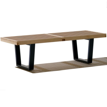 Mittlerer Jahrhundert George Nelson Style Platform Bench