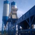 HZS35 mini stationary type concrete batching plant price