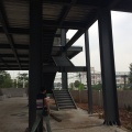 Two Story Steel Structure Workshop Building Construction
