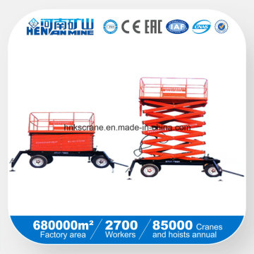 Manuel / Hydraulique Vertical Cargo Portable Lift Table / Merchandise