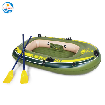 PVC 2 personas pescando bote de remos inflable