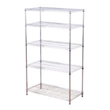 Double-Side Feature Adjustable Steel Display Exhibition Shelf Rack