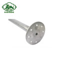 Galvanized Metal Steel Q235 Round Post Anchor