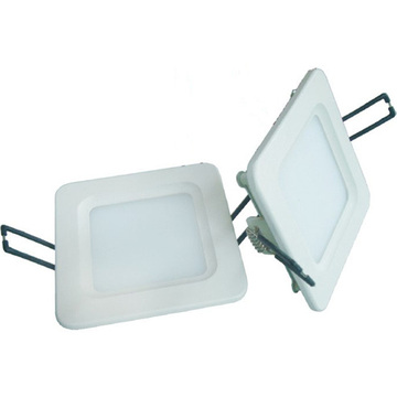 Led de 12w eléctrico cuadrado del panel downlight