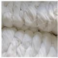 21/2 Raw White Tfo Virgin Bright 100% Spun Polyester Hank Yarn