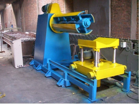 hydraulic decoiler