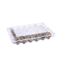 Wholesale 12 cells clear plastic quail egg tray