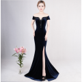 Wedding  Dress Party Dress Long Tail Sexy Body Bag And Buttock Open And Split Evening Wear