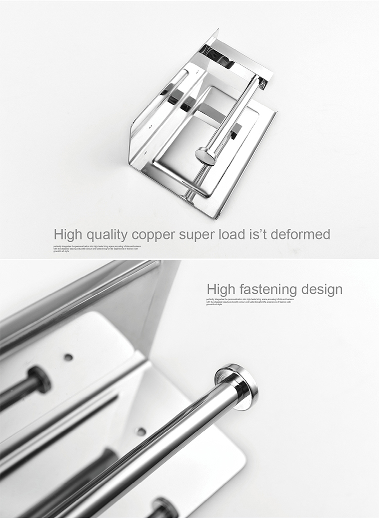 Chrome Toilet Paper Holder