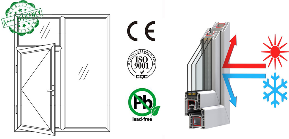 highly weather upvc window