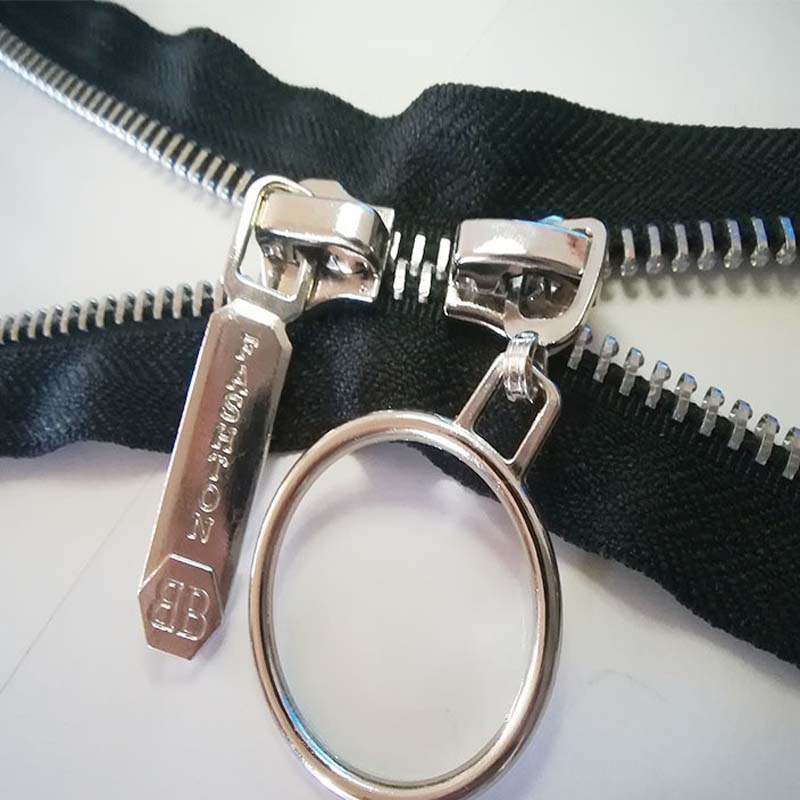 Zipper slider with O ring