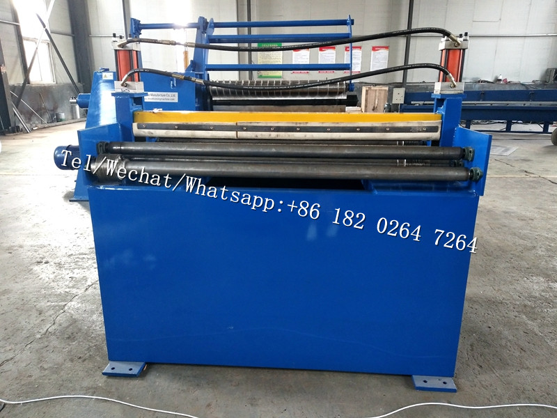 coil roll cutting slitting and rewinding machine