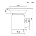 Canister Style Compression Load Cell 500~600t