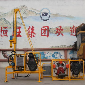 Multifunctional hydraulic mountain borehole drilling rig