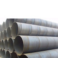 Spiral steel pipe line