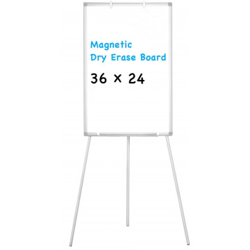 Easel Stand White Magnetic Dry Erase Board 36X24inch