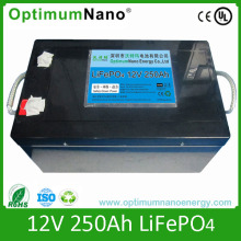 Bateria de ciclo profundo LiFePO4 12V 250ah