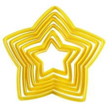 Plastic Pastry Cookie Cutter Set