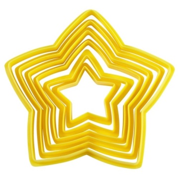 Pastelería plástico Cookie Cutter Set