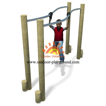 Outdoor Playground Parallel Bars Balance Structure For Kids