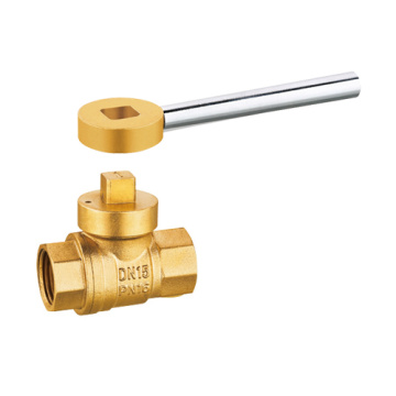 Male Brass Magnetic Lockable Gas Ball Valve