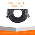 Comunicación de datos AV Cable HDMI con Ethernet Ferrite