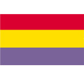 Cheap price 100% Polyester outdoor rainbow flag