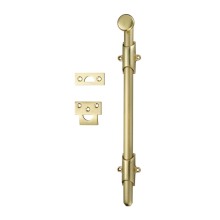 Metal door holder for wooden door