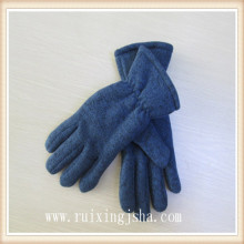 women knitted multi color gloves