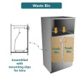 Medical Stainless Steel Waste Bin