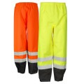 Waterproof safety reflective work pants