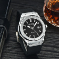 Automatic Watch Silicone Wristband Watch Men