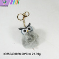 Various Shaped Faux Rabbit Fur Ball Keychain