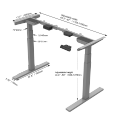 Elektrische Schreibtischlifthöhe einstellbar stehender Schreibtisch