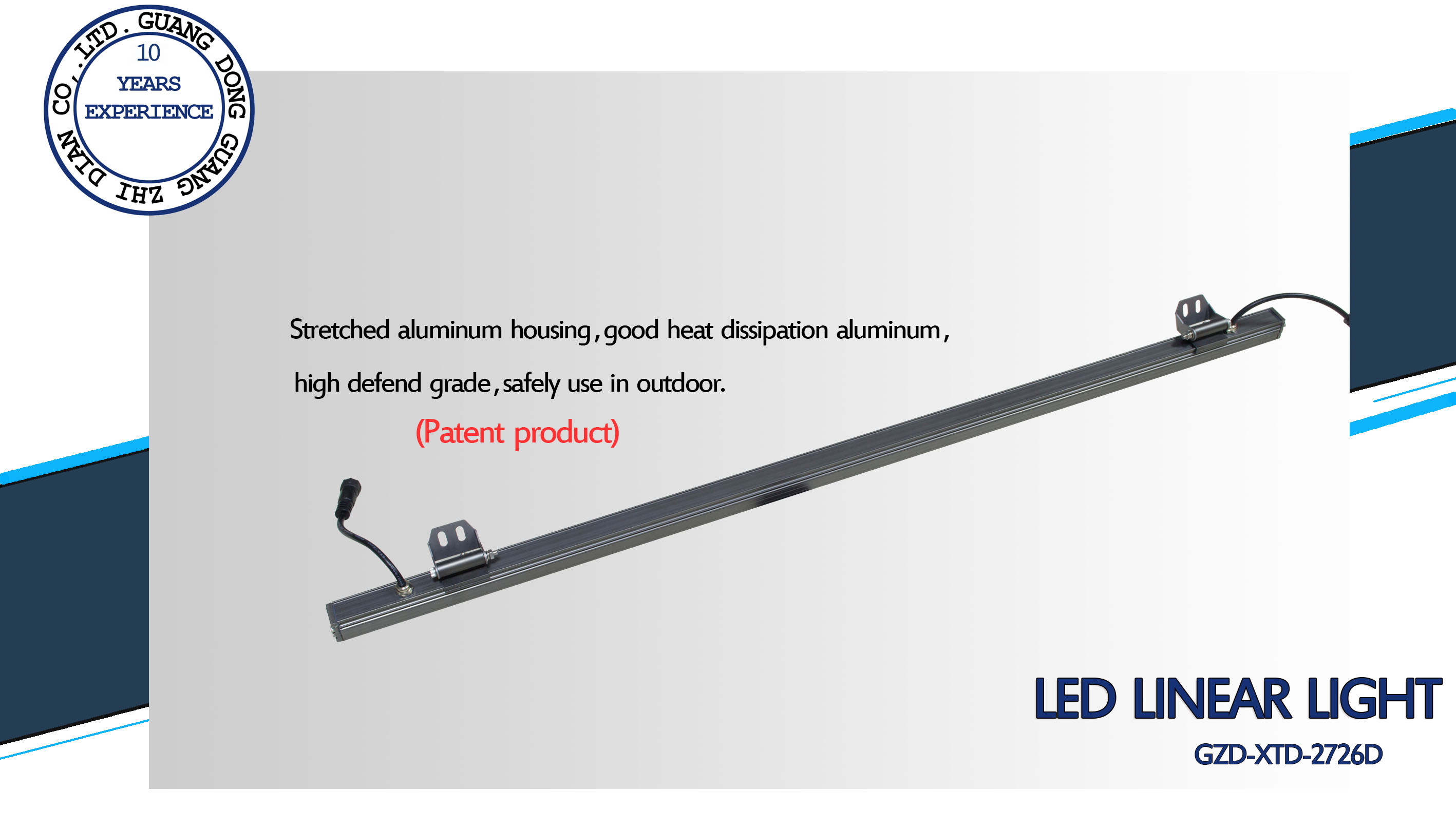 IP65 led rigid bar light