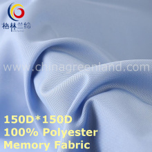 Polyester Memory Oxford Stoff für Casual Wear Textile (GLLML431)