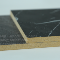 Black stone grain series melamine HPL decorative mgo boards