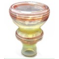 Handgefertigte farbige große Shisha Keramik Kopf Shisha Bowl