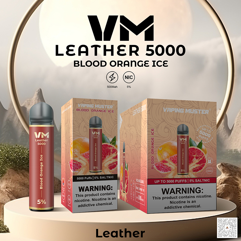 Leather Electronic cigarette 5000 Leather Electronic cigarette 5000
