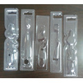 Custom plastic toothbrush packing box (PVC tray)