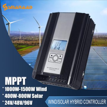 MPPT Hybrid Charge Controller Auto Dump Load Inserted