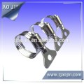 Stainless steel handle hose clamp