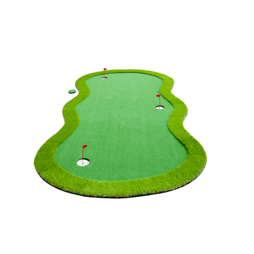 Campo de golfe de grama artificial 120cm x 300cm