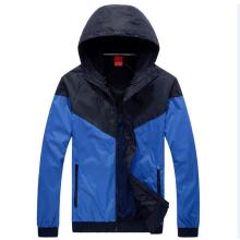 Veste coupe-vent imperméable à l&#39;eau imperméable à l&#39;élastique pour homme New Design Custom Nylon