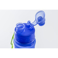 Foldable Silicone Sports Bottle With Nozzle Lid