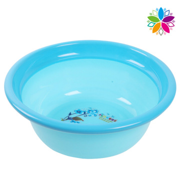 Fashion Printed Round Plastic Wash Basin (SLP050)