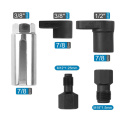 automotive tool 5pc oxygen sensor slotted socket