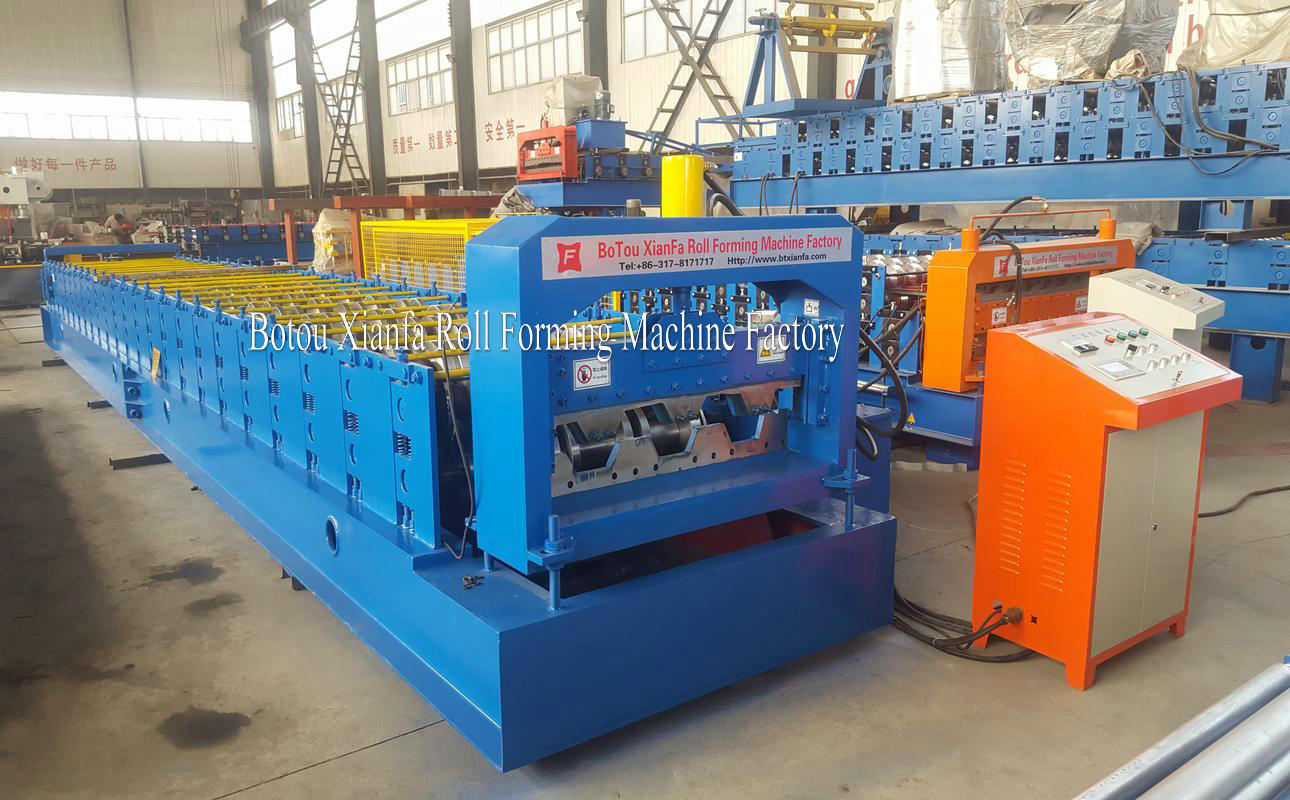 floor deck forming machine