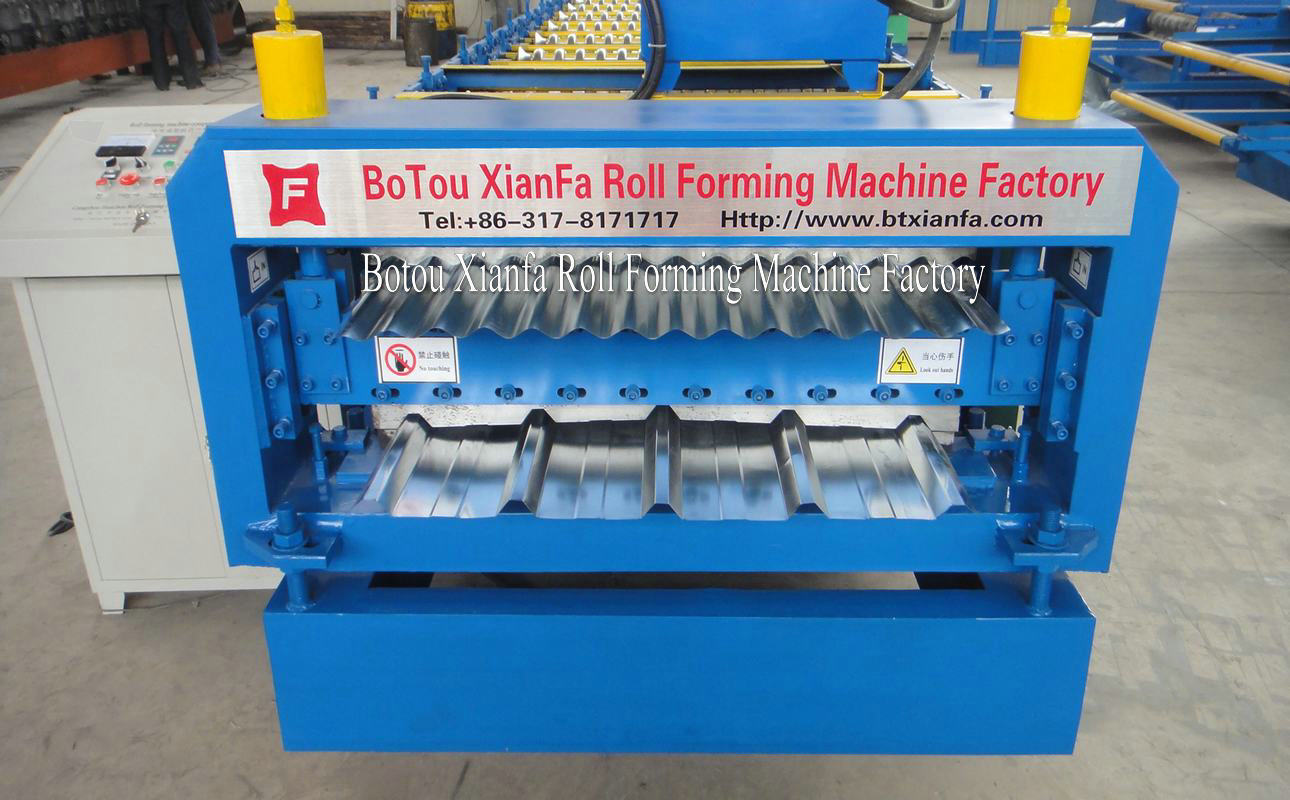 metal sheet making machine